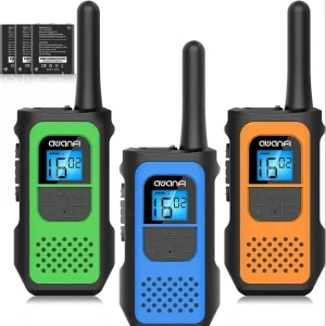 Walkie Talkies 3 Pack Rechargeable