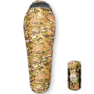 Military Camo Mummy Sleeping Bag
